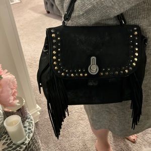 Stuart Weitzman Satchel with fringe